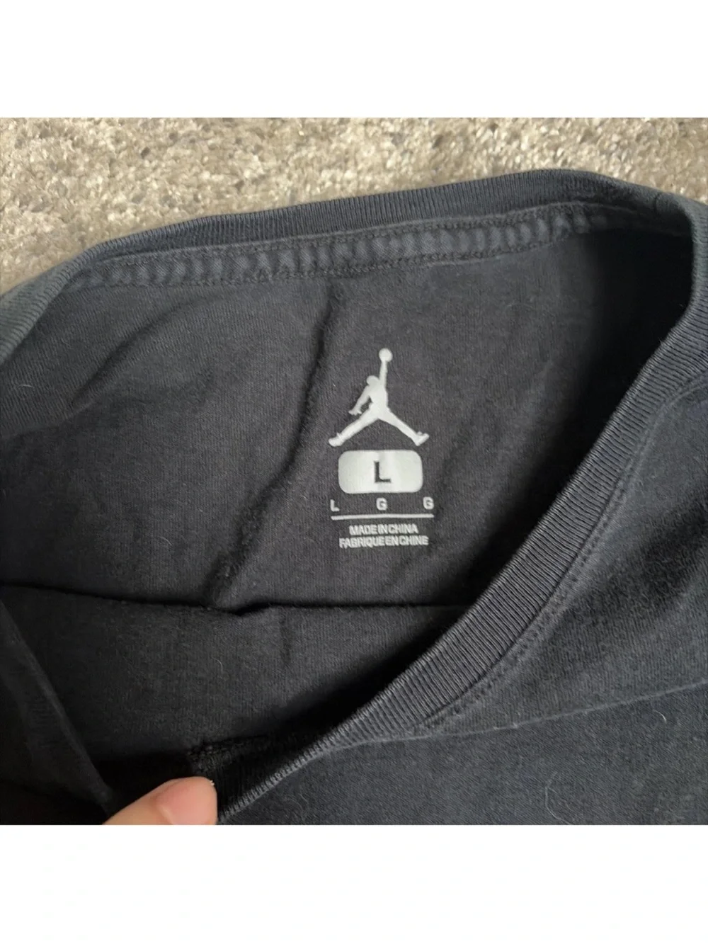 Air jordan Paris shirt men’s large
